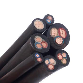  China Underwater Marine Rubber Sheathed Cable Electrical Submersible Pump Cable supplier