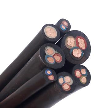 Underwater Marine Rubber Sheathed Cable Electrical Submersible Pump Cable
