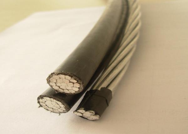  China 0.6/1kv self supporting aerial bundle cable with ACSR messenger supplier
