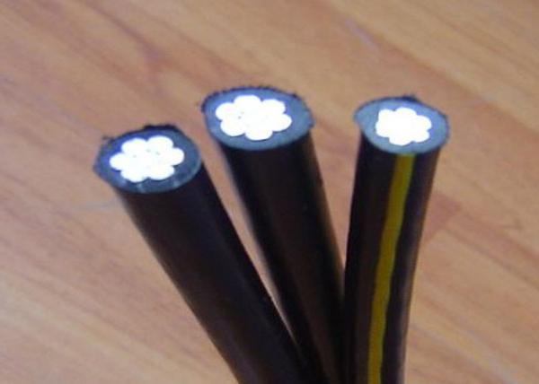  China 600v Aerial Bundle Cable Pvc Insulated 95mm Aluminum Conductor supplier