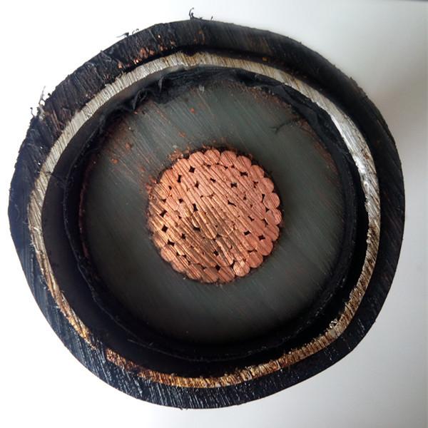  China 66KV Copper Wire Shielded HV Power Cable For Large Transmission System supplier