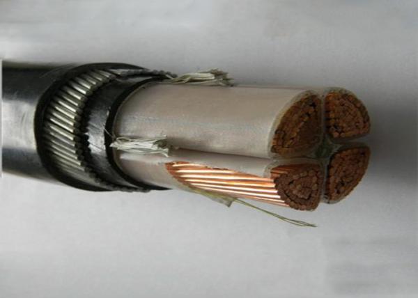  China 70mm2 / 95mm2 4 Core Cable Pvc Insulated Swa 0.6/1kv Dc Power Cable supplier