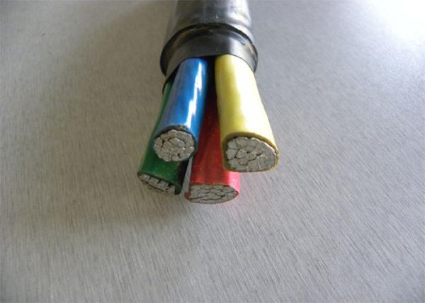  China Aluminium Conductor Four Core Electrical Cable With ICEA Cable Standard supplier