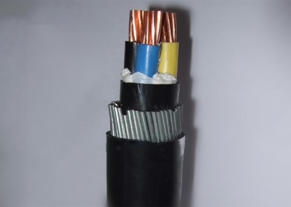  China Aluminum Conductor 2 / 3 Core Power Cable Steel Wire Armored Swa Power Cable supplier