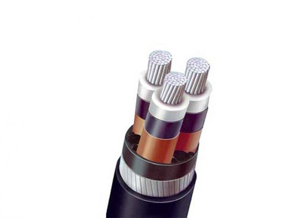  China Aluminum / Copper Conductor 6mm Armoured Cable 36kv 3 Core 3x150mm2 supplier