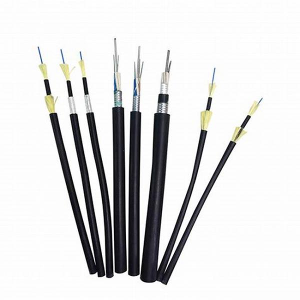 Double Sheath 24 Core Adss Fiber Cable Hydrolysis Resistant