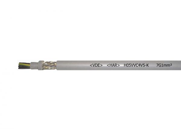  China H05VVC4V5-K Flexible Special Cables PVC Outer Sheath With VDE Approval supplier