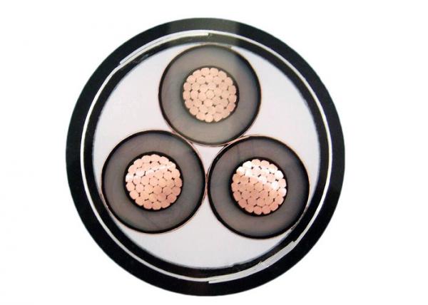 Interlock Armored MV Power Cable Voltage 15KV 25KV 35KV 3 Core Swa Cable