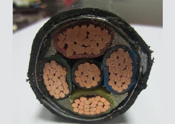  China Low Voltage 16mm 4mm 5 Core Armoured Cable PVC Insulation For Africa supplier