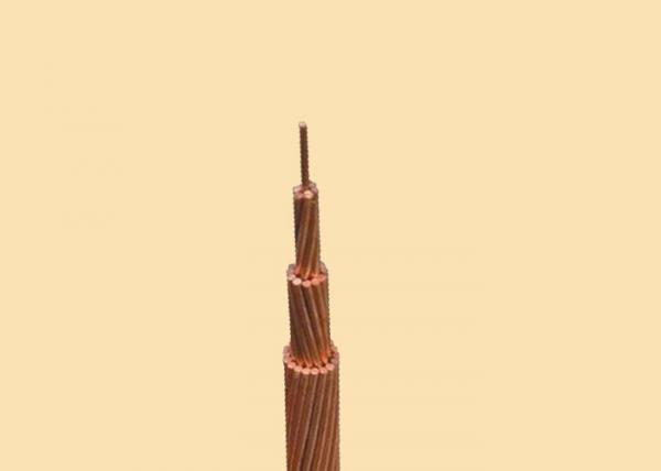  China Medium Voltage Bare Copper Conductor Electric Wire For Distribution Applications supplier