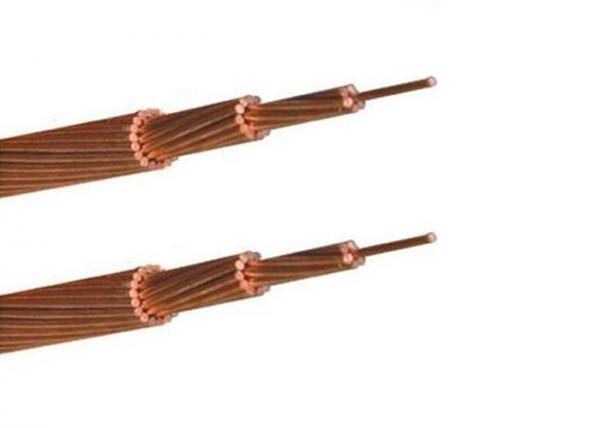  China Medium Voltage Bare Copper Conductor For Overhead Transmission supplier