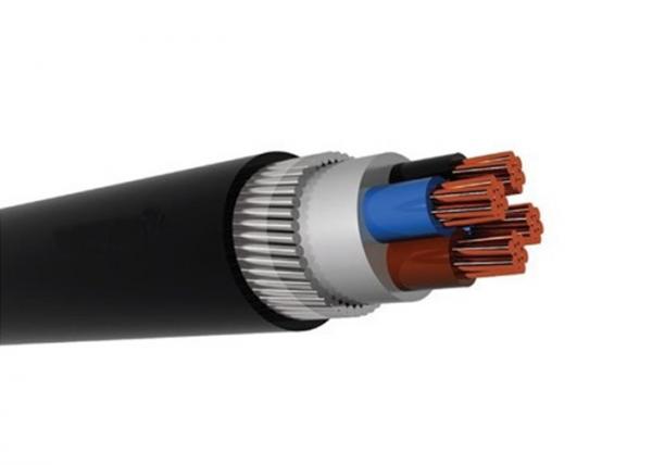  China PVC Outer Sheath LV Power Cable / 4 Core Low Voltage Cable High Stability supplier