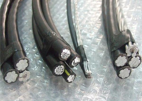  China PVC / PE / XLPE Insulation ABC Power Cable Triplex Conductor For Overhead Transmission supplier
