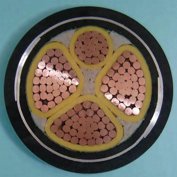 Rated 2kv cable 3 phase 4 core armored power cable with factory price