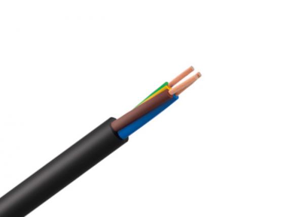 Rubber Sheath Armoured Power Cable / Flexible Rubber Cable 450 / 750V