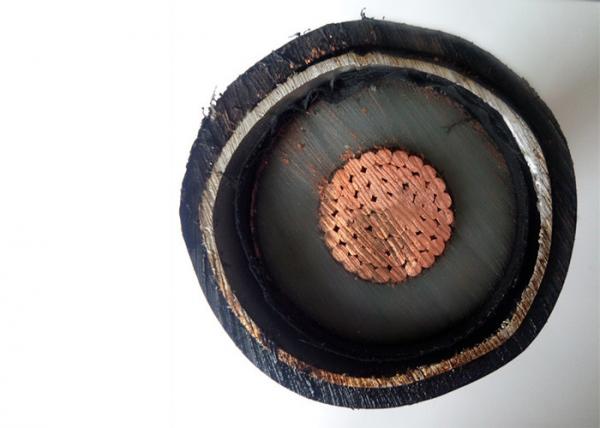  China Single Core 132kv HV Power Cable Underground Copper Armoured Cable supplier
