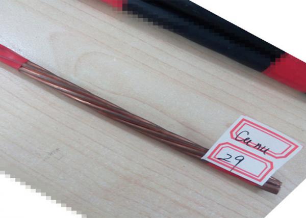  China Stranded Overhead Line Conductor / Bare Copper Conductor ASTM B1 , ASTM B2, ASTM B3, ASTM B8 supplier