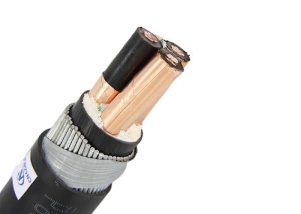  China Underground 70mm2 XLPE Armoured Twisted MV Power Cable supplier