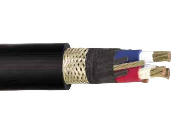 China VFD-BGC Power 3 Conductor Power Cable EPR / CPE 2000 Volts Radiation Resistance supplier