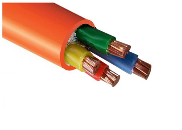 Orange Multicore 0.6kV 1kV Low Smoke Zero Halogen Cable