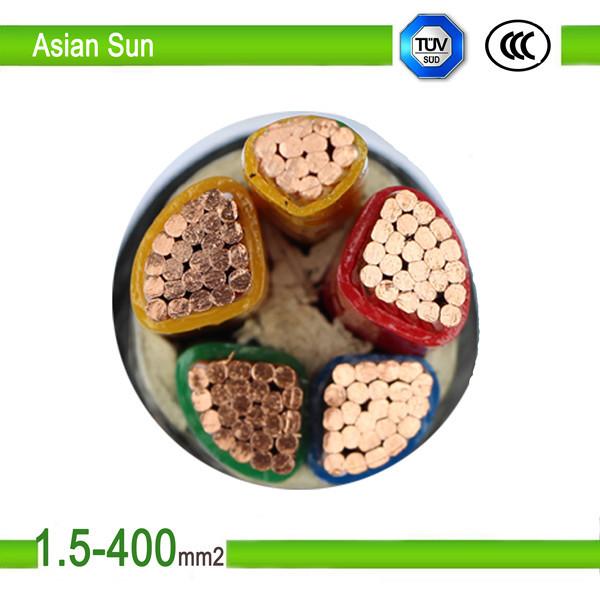 0.6/1KV XLPE Insulated PVC Sheath 120mm2 Electrical Power Cables