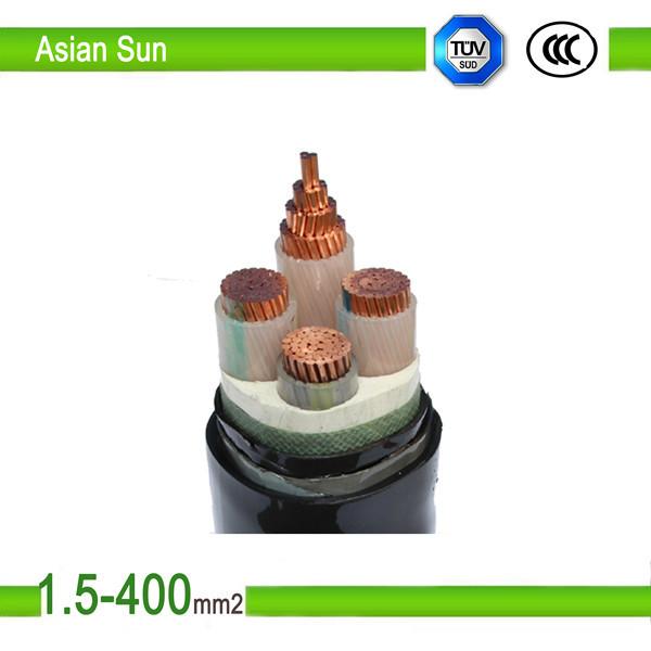  China 0.6/1KV XLPE Insulated PVC Sheath DC 120mm2 Electrical Power Cables supplier