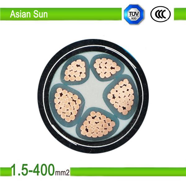 0.6/1KV XLPE Insulated PVC Sheath DC 240mm2 Electrical Power Cables