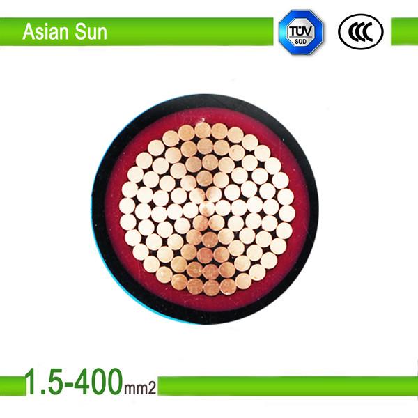 0.6/1KV XLPE Insulated PVC Sheath DC 35mm2 Electrical Power Cables