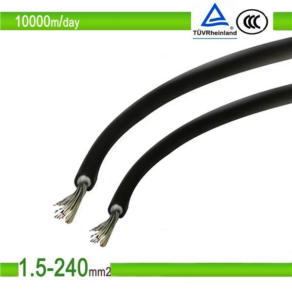 1.5 mm2, 2.5 mm2, 4 mm2, 6 mm2, 10 mm2, 16 mm2 Solar PV Cable for Solar System