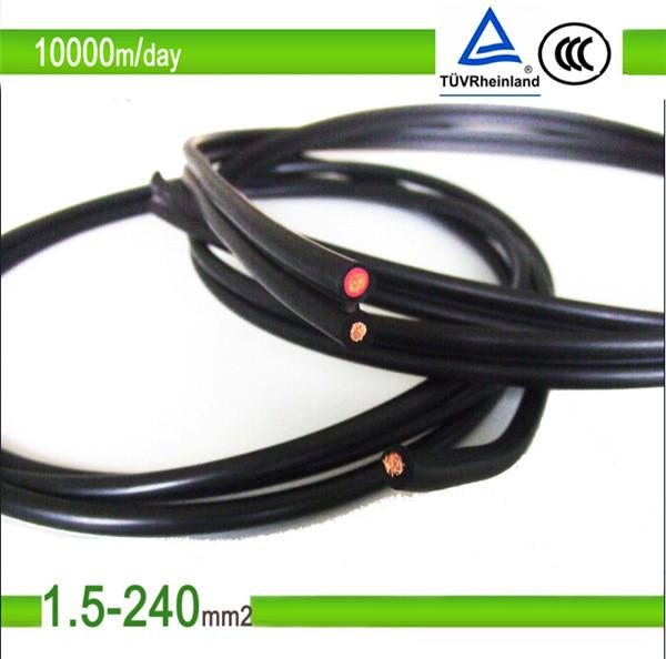  China 1.5mm2/10mm2 blue color pv solar photovoltaic cable supplier