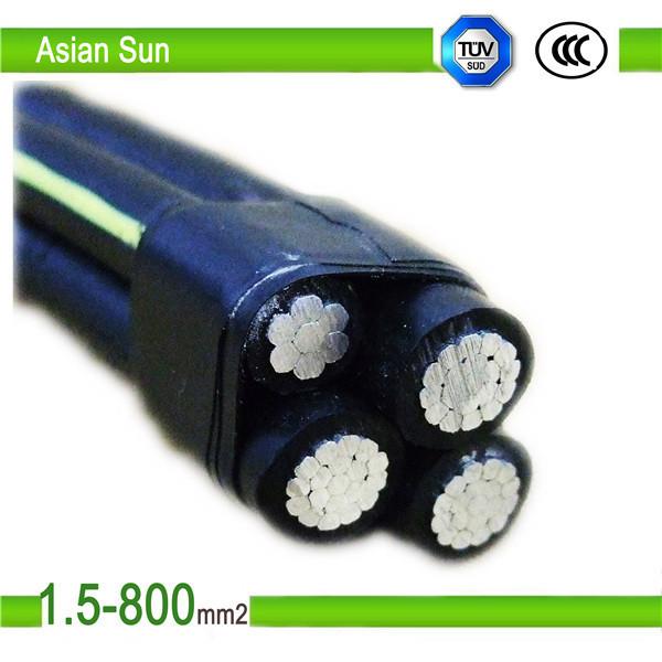  China 1KV XLPE Insulation, Aluminum Alloy Conductor ABC Aerial Bunch Cable supplier