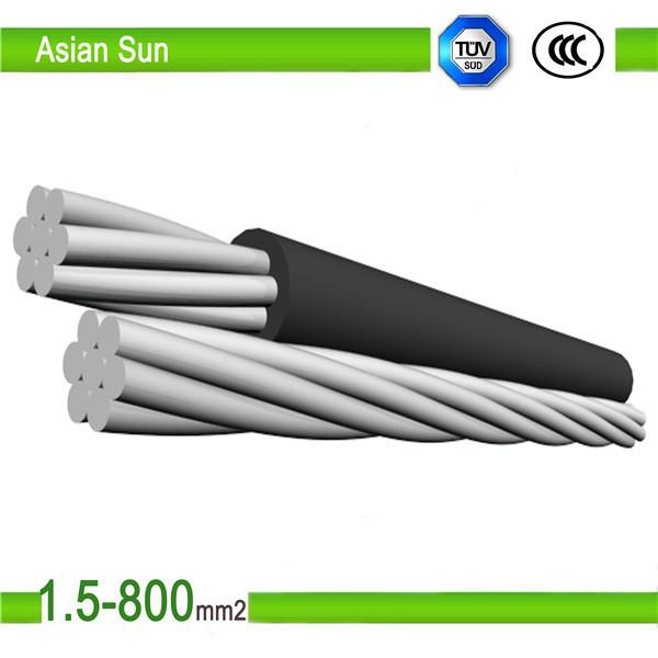 1KV XLPE/PVC Insulation, Aluminum Alloy Conductor ABC Aerial Bunch Cable