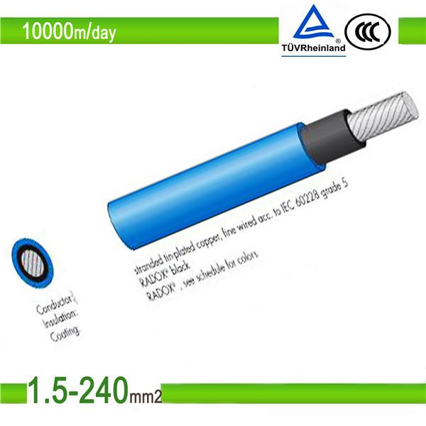  China 240 mm2 Solar Panel Cable with TUV Certification supplier