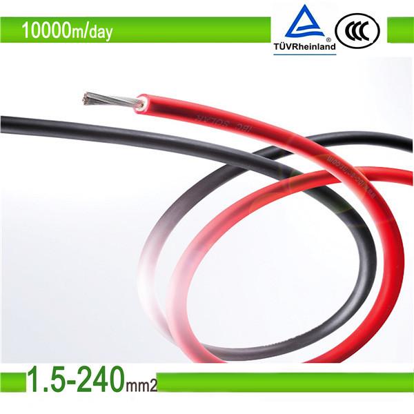 2.5mm2/4mm2/6mm2 red color pv solar photovoltaic cable