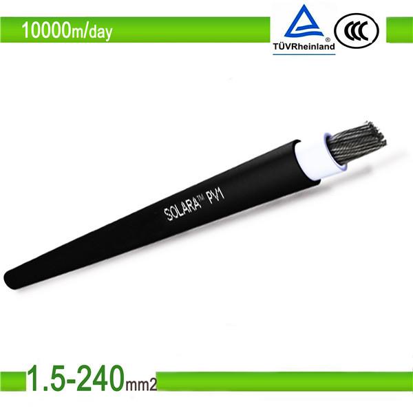  China 6 mm2 Solar Panel Cable with TUV Certification supplier