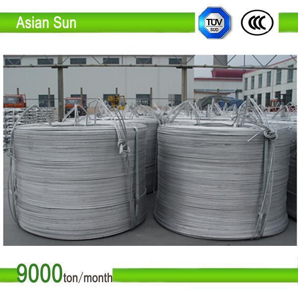  China 9.5mm Aluminum Wire Rod for Cable Purpose supplier