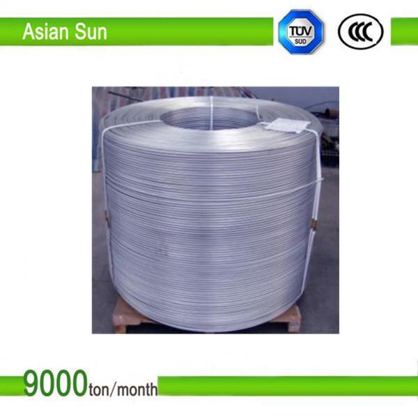  China 9.5mm Aluminum Wire Rod for Electrical Cable Purpose supplier