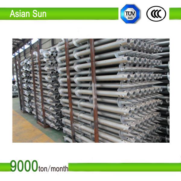 Galvanized Ground Anchor Screw, Ground Screw Pile