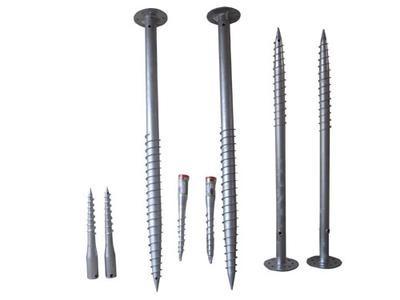  China helical screw piles for solar panel mounting supplier
