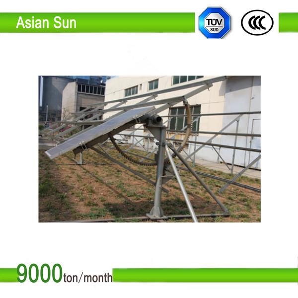 Manually Adjustable Solar PV Module Mounting Structure