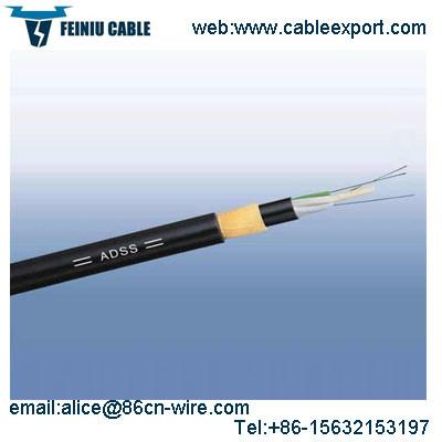  China All Dielectric Self Supporting Optical Fiber Cables ADSS Cable supplier