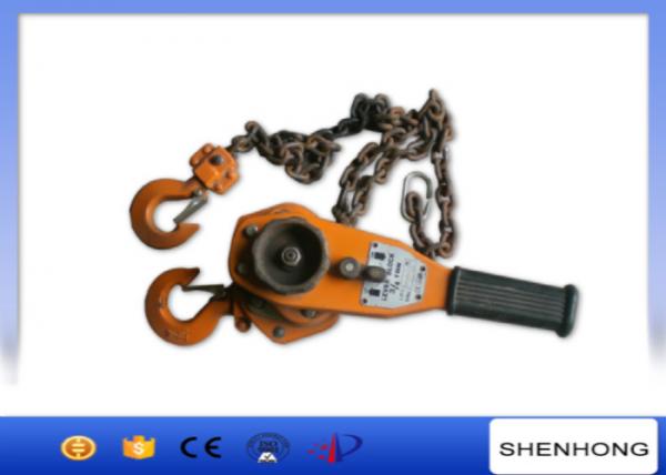  China 0.75-9Ton Vital hand operated lever block , manual lifting level chain hoist supplier