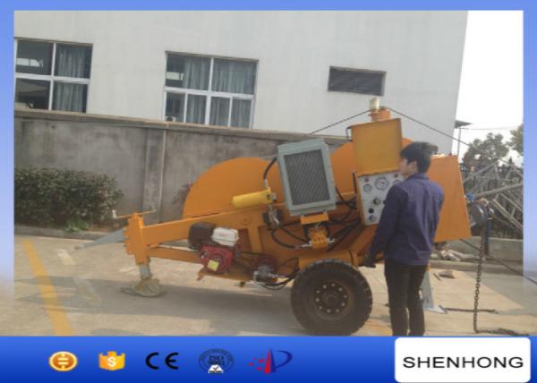  China 1200MM Tension Wheel Hydraulic Puller Tensioner For Driving Hydraulic Reel Stand supplier