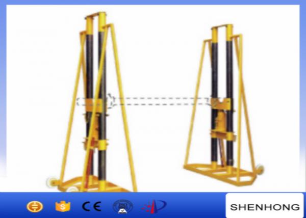  China 15 – 20Ton Electrical Hydraulic Cable Drum Jack Stand For Large Cable Tray supplier