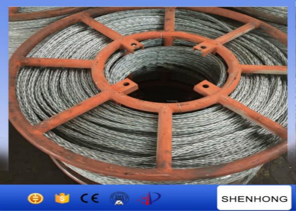 15mm Hexagon Galvanized Steel Wire Rope 12 Strands Anti Twisting