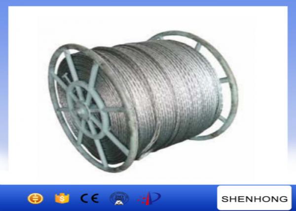  China 18 Strands Anti Twist Wire Rope / Galvanized Steel Wire Rope 252kN 20mm Diameter supplier