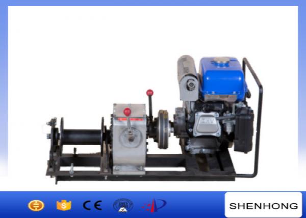  China 1 Ton Cable Powered Capstan Pulling Winch With Yamaha Gasoline Engine supplier