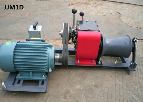  China 1 Ton Electric Cable Pulling Winch , Portable Electric Winch 1 Year Warranty supplier