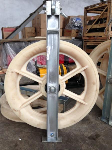 20KN OPGW Cable Block Pulleys to string all sorts of optical fiber cable
