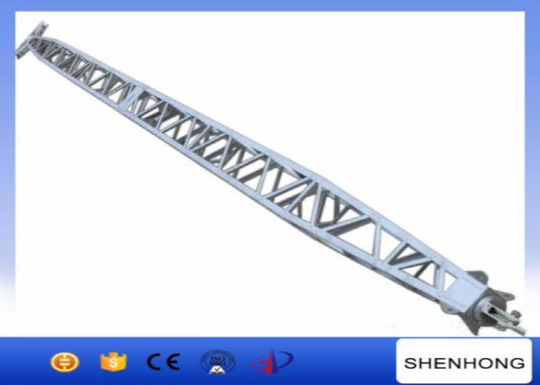  China 25M Tower Erection Tools Electrical Aluminum Gin Pole 42KN Load Capacity LBNX500-25 supplier